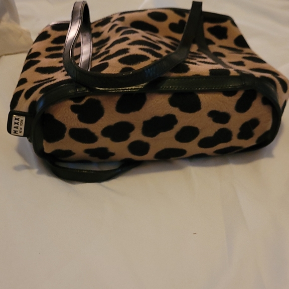 Max NewYork bucket bag, Leopard print calf hair - Picture 4 of 4